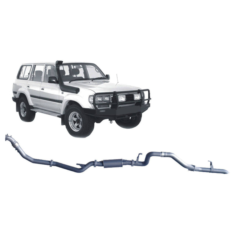 Redback Extreme Duty Exhaust 3in Turbo Back (No Cat With