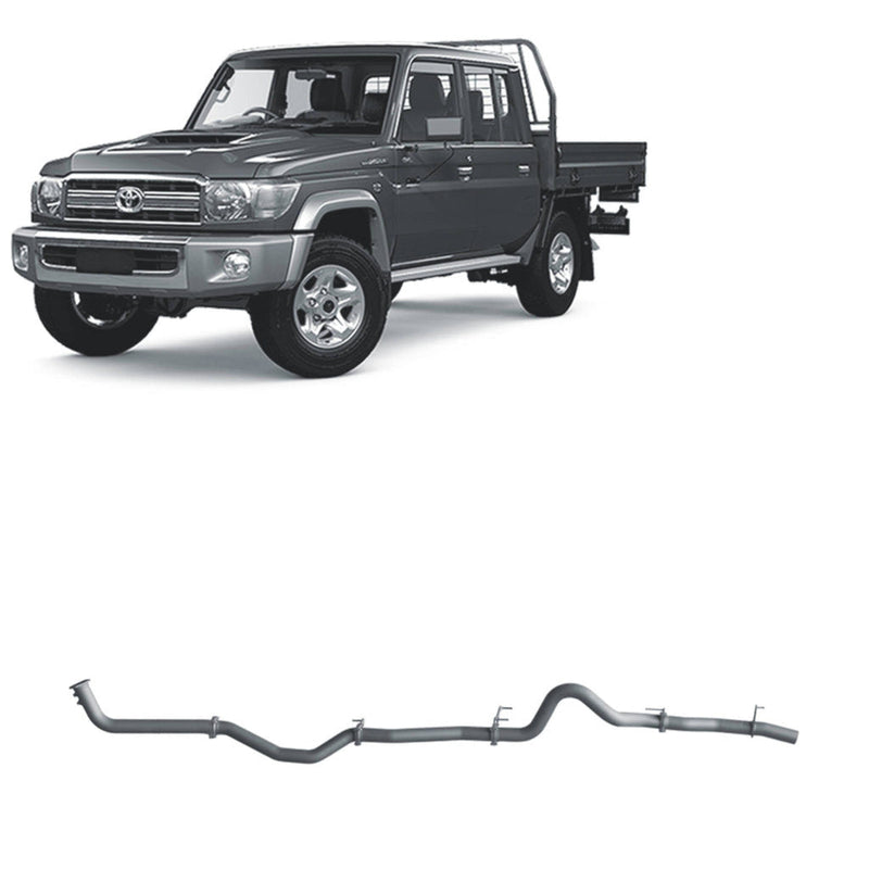 Redback Extreme Duty Exhaust 3in DPF Back (No Cat & No