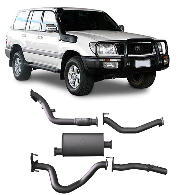 Redback Extreme Duty Exhaust 3in Turbo Back (No Cat With