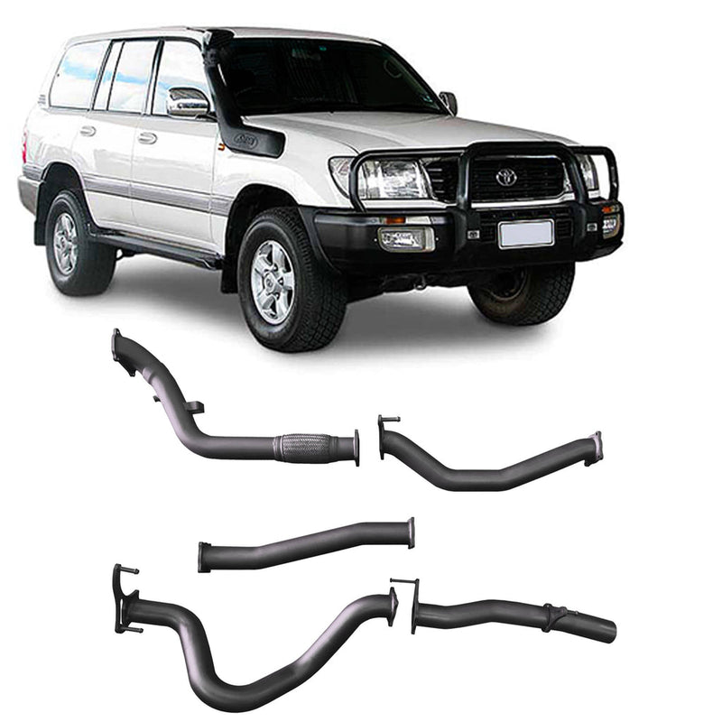 Redback Extreme Duty Exhaust 3in Turbo Back (No Cat & No