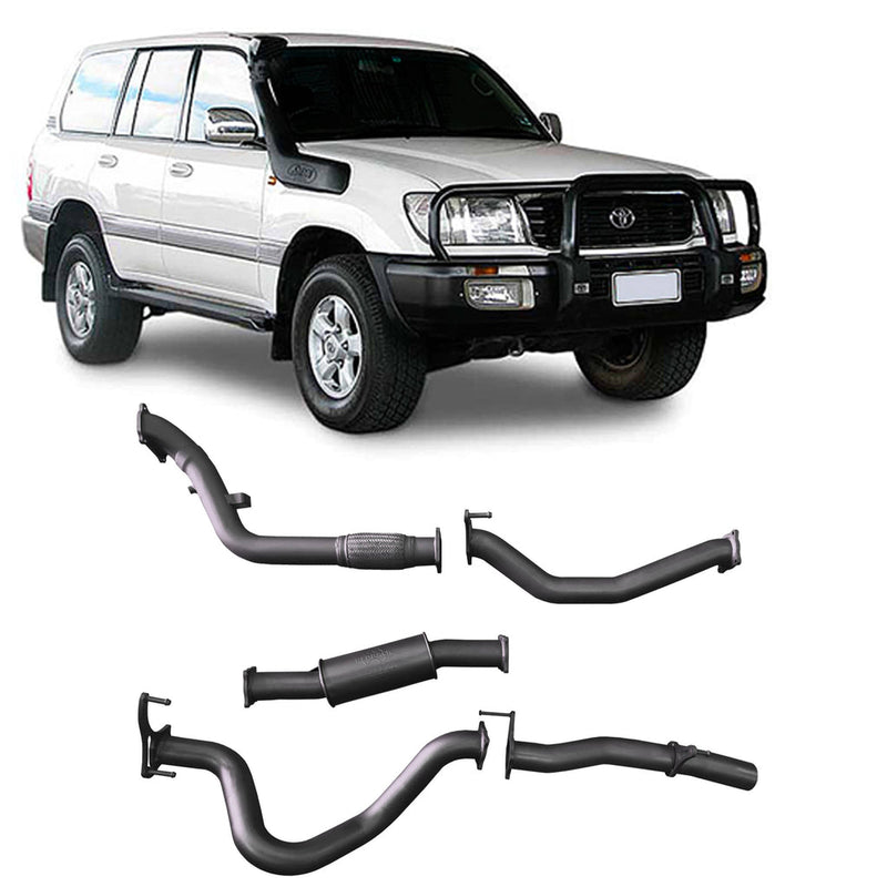 Redback Extreme Duty Exhaust 3in Turbo Back (No Cat With