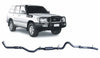 RedBack Exhausts RXD Dump Pipe Back Exhaust System (LandCruiser 100 Series 98-08)