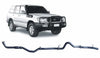 RedBack Exhausts RXD Dump Pipe Back Exhaust System (LandCruiser 100 Series 98-08)