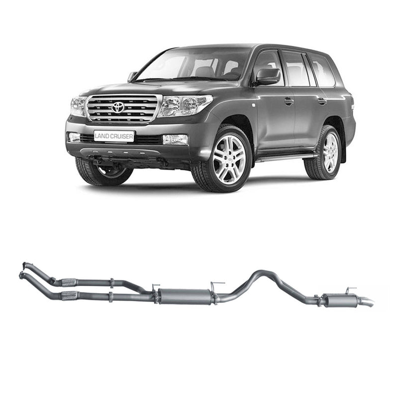 Redback Extreme Duty Exhaust 3in Twin Turbo Back (No Cat