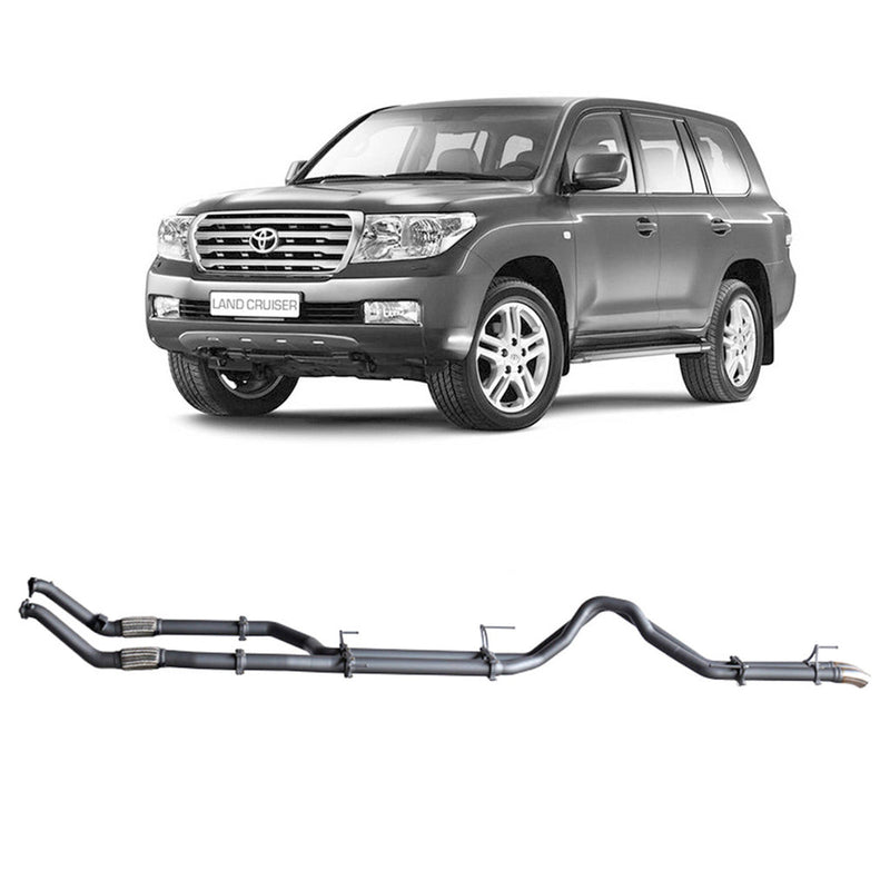 Redback Extreme Duty Exhaust 3in Twin Turbo Back (No Cat