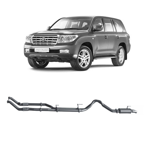 Redback Extreme Duty Exhaust 3in Twin Turbo Back (No Cat