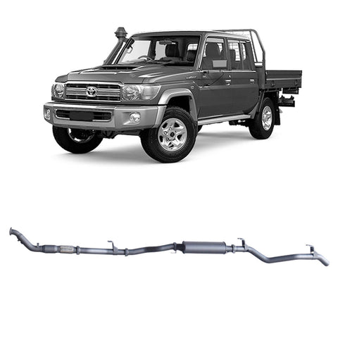 Redback Extreme Duty Exhaust 3in Turbo Back (With Cat &