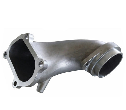 RedBack Exhausts RXD Cast Stainless Steel Dump Pipe (LandCruiser 78/79 Series 90-07) — fits Toyota Landcruiser 78 S...