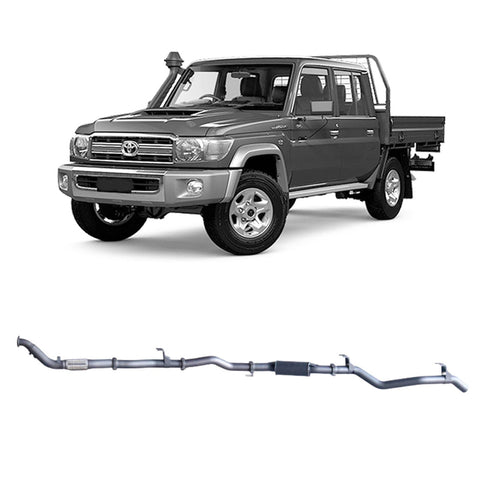 Redback Extreme Duty Exhaust 3in Turbo Back (No Cat With
