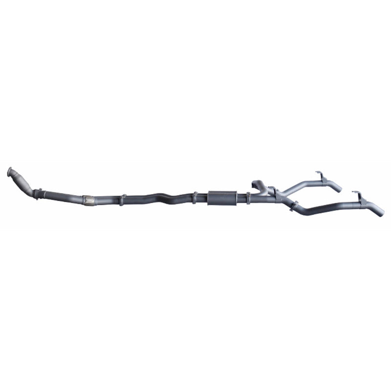 Redback Extreme Duty Exhaust 3in Twin Turbo Back (With