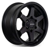 ROH Wheels Torque Matt Black Wheels -17x8 Offset +40 PCD 6x130