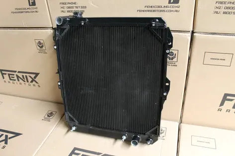 Fenix Radiators Radiator - Full Alloy Performance (Hilux Surf KZN130) - Satin Black
