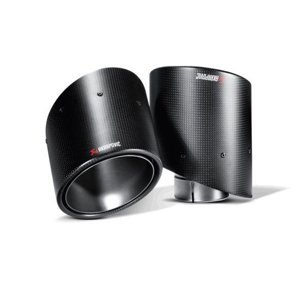 Akrapovic Tail Pipe Set Carbon (Lancer Evolution/370Z 08+) — fits Mitsubishi Lancer