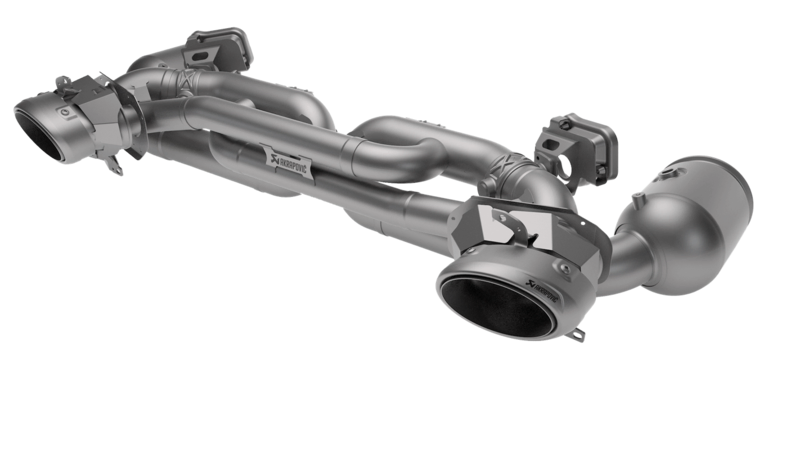 Akrapovic Slip-On Race Line Titanium (992 Turbo/Turbo S 20+) — fits Porsche 911
