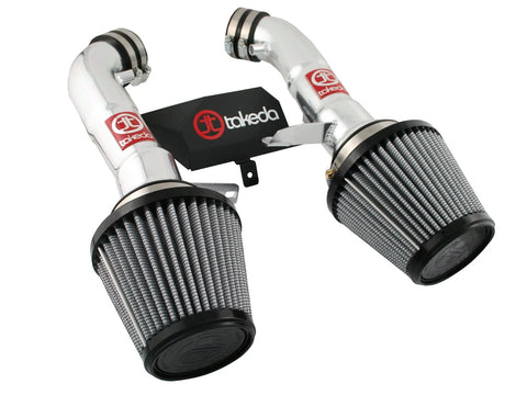 aFe Takeda Stage-2 Cold Air Intake System w/Pro DRY S Filter - Polished (370Z 09+) — fits Nissan 370z