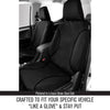 Sperling Tradies Canvas Front Black Seat Covers Suits
