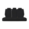 Sperling Tradies Canvas Rear Black Seat Covers Suits