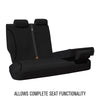 Sperling Tradies Canvas Middle Black Seat Covers Suits