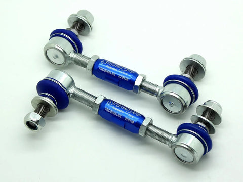 SuperPro 10mm Adjustable Sway Bar Link Kit - Rear 125-145mm (RAV4/X-Trail) — fits Hyundai Santa Fe