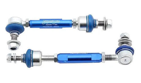 SuperPro Sway Bar Link Kit-Heavy Duty-Adjustable - Rear (Prado 120 Series/FJ Cruiser) — fits Toyota Landcruiser Pra...