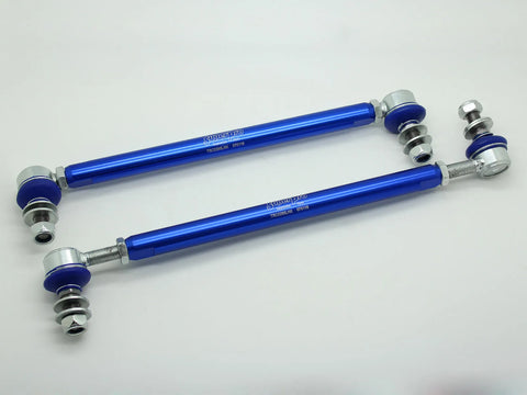 SuperPro 12mm Adj Sway Bar Link Kit - Front (RAV4/X5/Tiguan) — fits Toyota Kluger