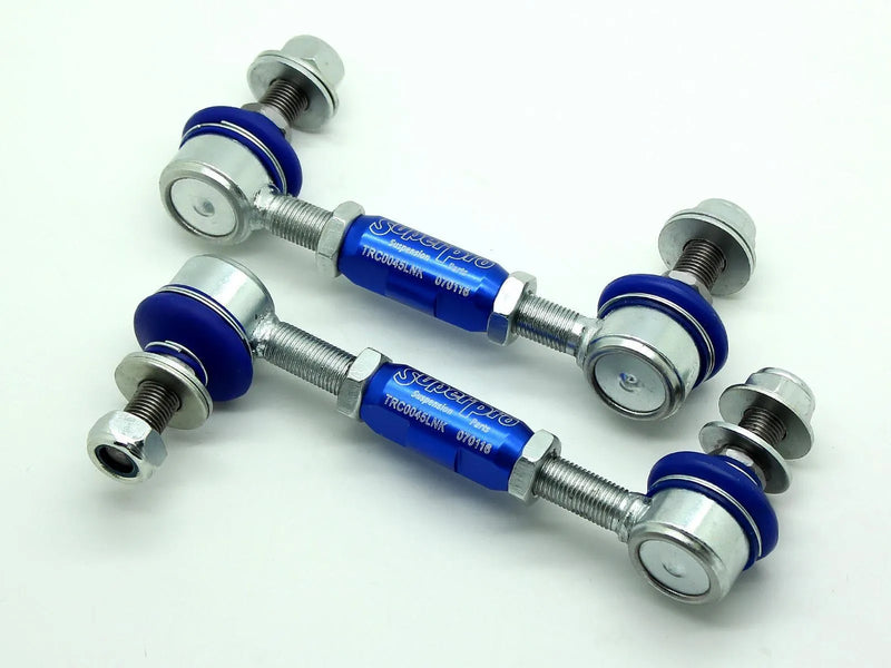 SuperPro 12mm Adj Sway Bar Link Kit - Rear (Volvo XC90 02-14)