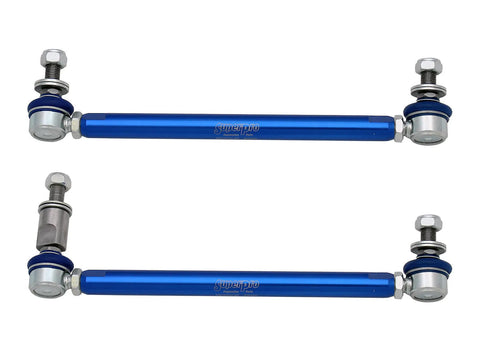SuperPro Sway Bar Link Kit-Heavy Duty Adj - Front (Q2 GAB 16+) — fits Audi A3