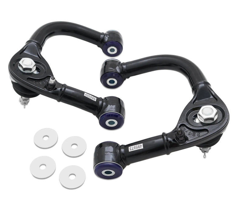 SuperPro Control Arm Upper Complete Assembly-Adj - Front (Hilux/Fortuner 05+) — fits Toyota Hilux An10 An20 An30 Se...