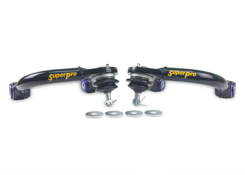 SuperPro Control Arm Upper Complete Assembly-Adj - Front (Landcruiser 200 Series) — fits Toyota Landcruiser