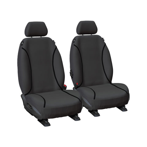 Sperling Tradies Canvas Front Grey Seat Covers Suits