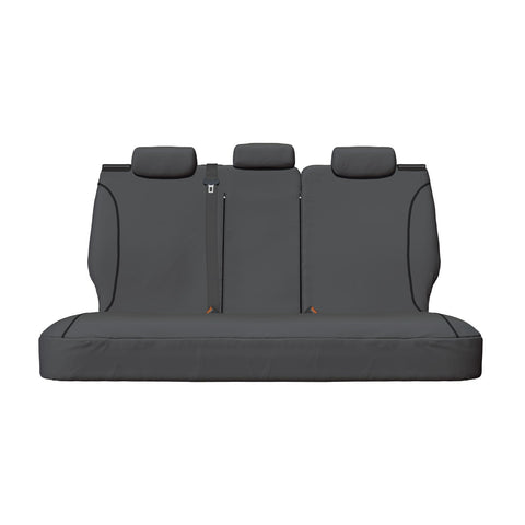 Sperling Tradies Canvas Rear Grey Seat Covers Suits Hilux