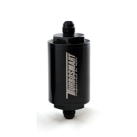 Turbosmart Billet Fuel Filter 10um AN-6 - Black