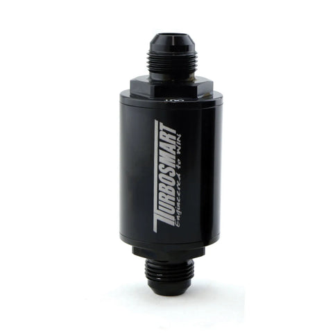 Turbosmart Billet Fuel Filter 10um AN-10 - Black