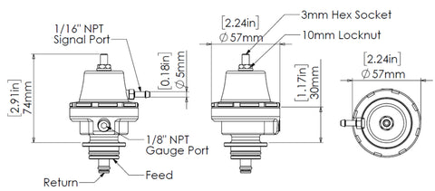 Turbosmart FPR Kompact Bosch/Barra - Sleeper (A3 96-03/A4 04-09)
