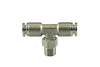 Turbosmart 1/8" NPT Tee Pushloc Fitting SS 6mm
