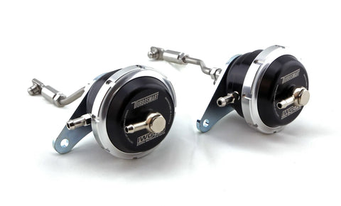 Turbosmart Twin Port IWG75 7psi Kit Black (Skyline R35 GT-R) Internal Wastegate Actuator — fits Nissan Skyline R35