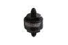 Turbosmart Billet Turbo Oil Feed Filter 44m -4 AN (Black)