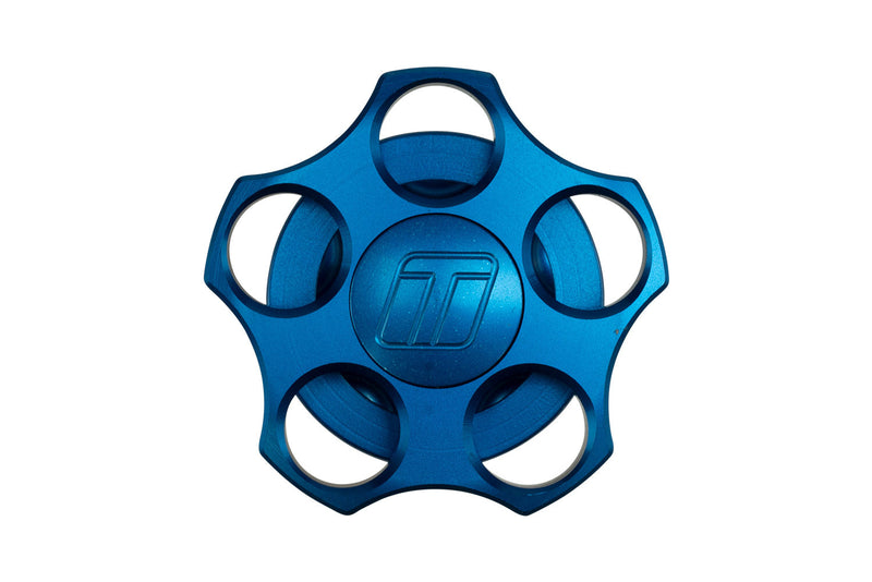 Turbosmart Oil Cap - M32x3.5 - Nissan - Blue TS-0891-0371
