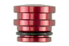 Turbosmart Oil Cap - Blank - Red TS-0891-3074