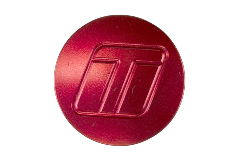 Turbosmart Oil Cap - Blank - Red TS-0891-3074