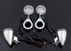 Harley Dyna Sportster Black Generic Turn Signal Light 41mm Relocation Clamp