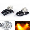 Front Rear LED Turn Signals Blinker Indicator Amber Kawasaki NINJA 250R (08-12) Generic