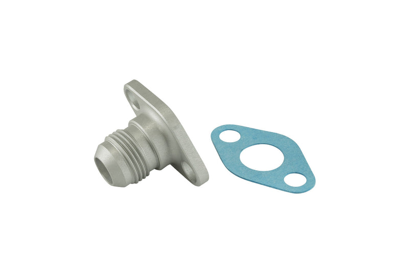 Turbosmart 38.1mm 10AN Oil Drain Silver TS-199-3005