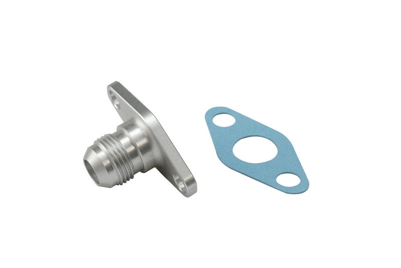 Turbosmart 50.8mm 10AN Oil Drain Silver TS-199-3009