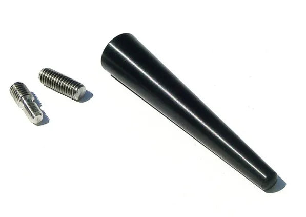 Torque Solution Black Billet Shorty Antenna (Audi/Volkswagen)