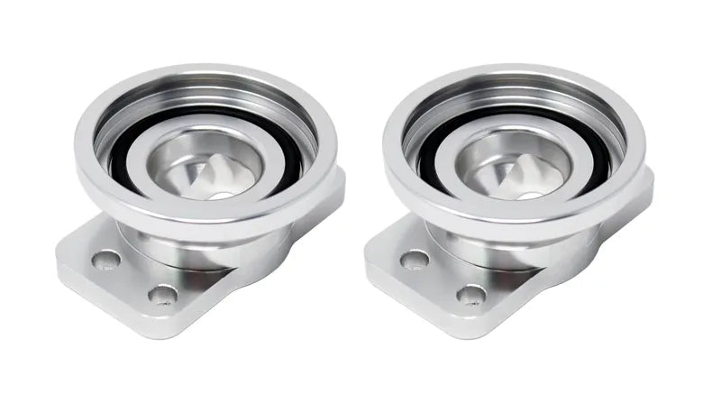 Torque Solution Dual HKS Blow Off Valve Adapter (Stinger 3.3T 2017+) — fits Kia Stinger