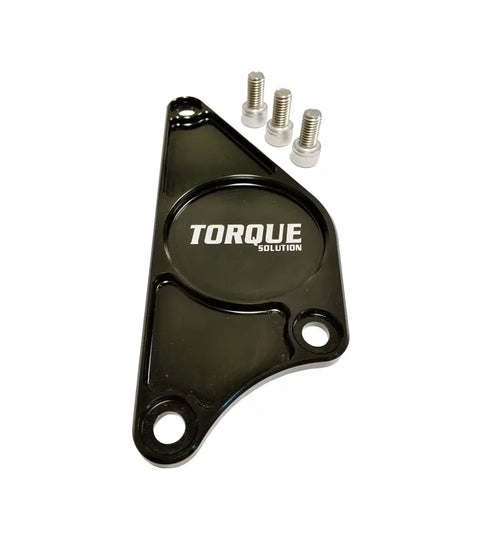 Torque Solution Billet Aluminium Cam Plate (BRZ 2012+) Black — fits Subaru BRZ