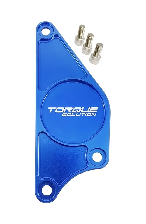 Torque Solution Billet Aluminium Cam Plate (BRZ 2012+) Blue — fits Subaru BRZ