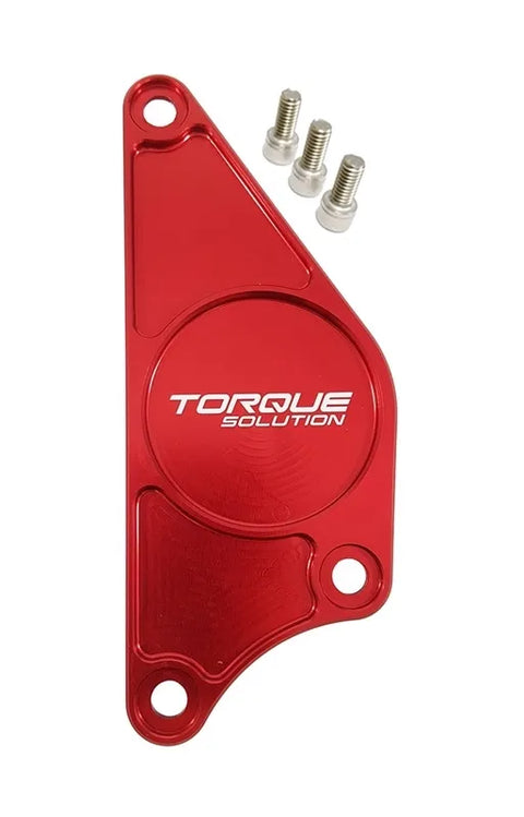 Torque Solution Billet Aluminium Cam Plate (BRZ 2012+) Red — fits Subaru BRZ