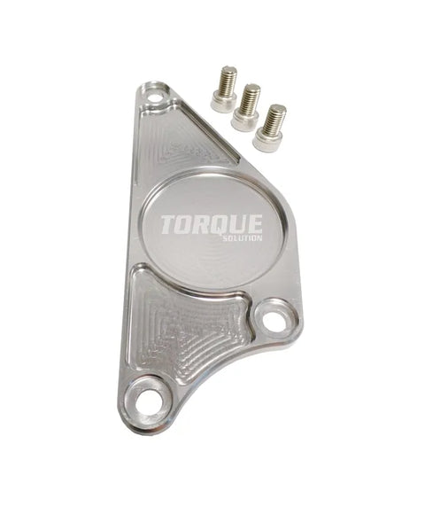 Torque Solution Billet Aluminium Cam Plate (BRZ 2012+) Silver — fits Subaru BRZ